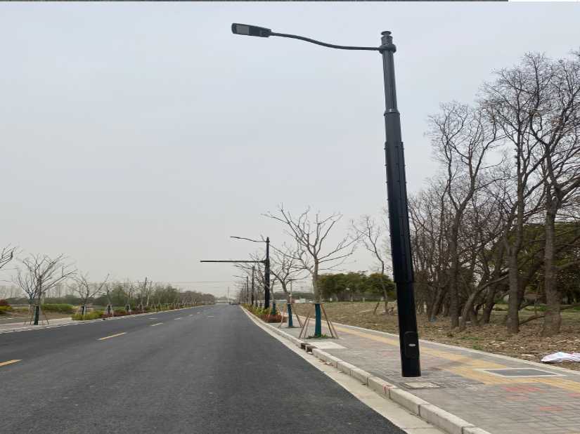 湖滨区上海综合杆 太阳能路灯工程